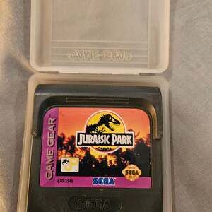SEGA Game Gear - Jurrasic Park